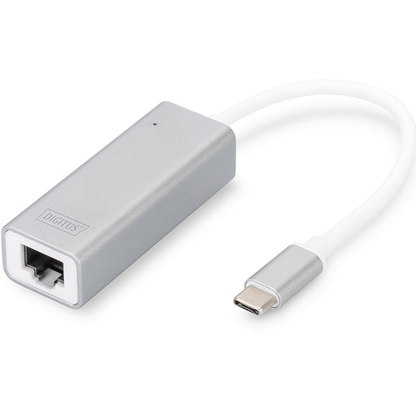 DIGITUS ADAPTADOR USB 3.0 TYPE-C REDE GIGABIT 10/100/1000 RJ45