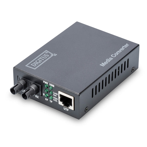 DIGITUS MEDIA CONVERTER MULTIMODE ST/RJ45 (10/100) 2KM