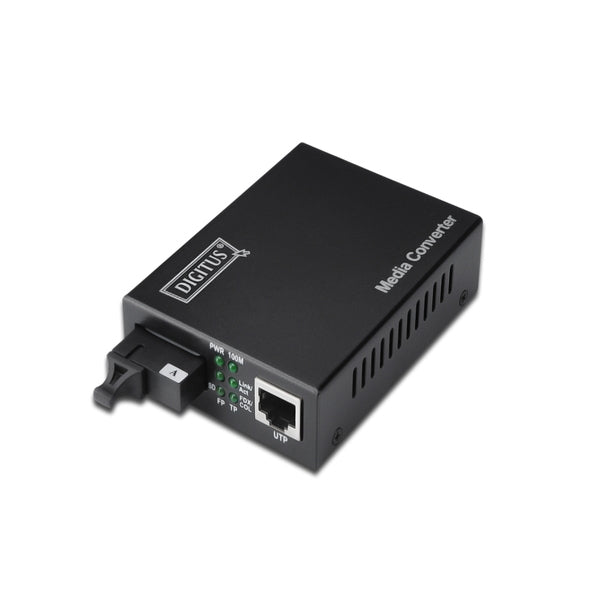 DIGITUS MEDIA CONVERTER SM BIDI WDM GIGABIT ETHERNET TX1310NM / RX1550NM SC 20KM