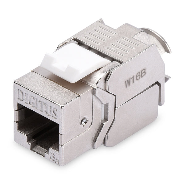 CONECTOR KEYSTONE PANTALLA DIGITUS CAT6A SIN HERRAMIENTAS (BOLSA DE 24 UNIDADES)