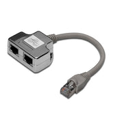 DIGITUS ADAPTER 1xRJ45 TO 2xRJ45