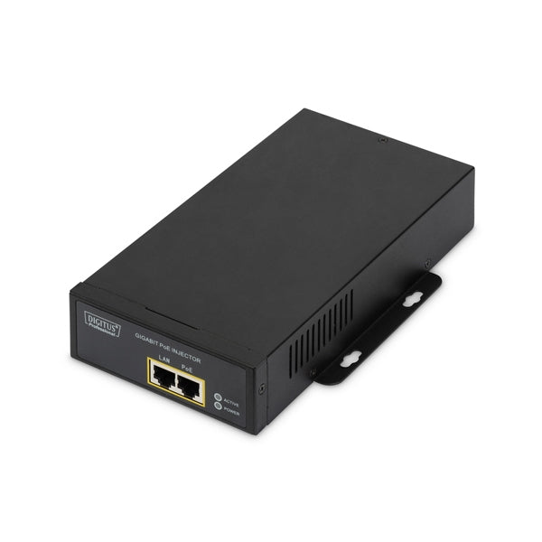 INYECTOR DIGITUS GIGABIT POE++ 802.3BT PINES DE ALIMENTACIÓN: 4/5+7/8- Y 3/6+1/2-