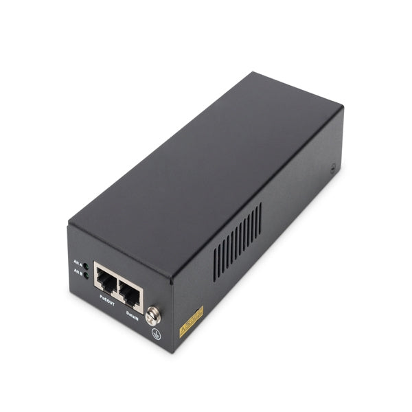 INYECTOR DIGITUS GIGABIT ETHERNET POE++ 802.3BT PINES DE ALIMENTACIÓN: 4/5+7/8- Y 3/6+