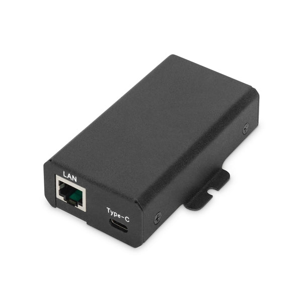 DIGITUS GIGABIT ETHERNET USB TYPE-C POE++ SPLITTER IEEE802.3BT 50W 5-20V