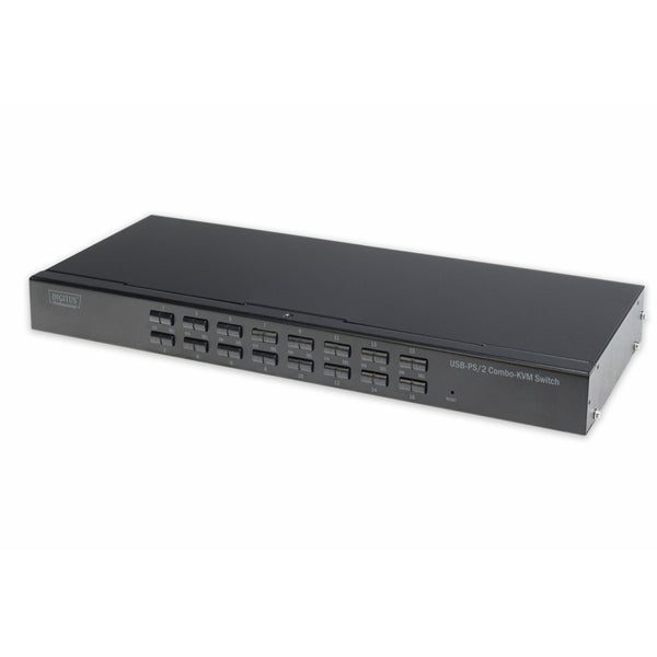 DIGITUS KVM SWITCH 16P USB-PS/2 Combo 1 USER/16 PC IP