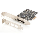 DIGITUS PCI EXPRESS LOW PROFILE FIREWIRE 2+1P CARD