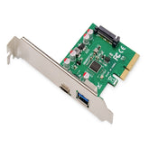 DIGITUS PLACA REDE PCI EXPRESS USB-C + USB-A #NOVO#