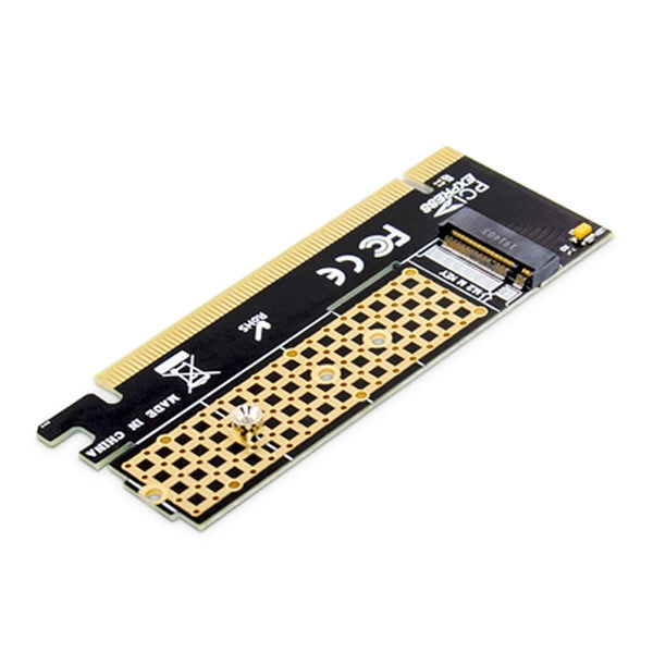 DIGITUS NETWORK CARD PCI EXPRESS ADD-ON M.2 NVMe SSD (x16) #NEW#