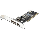 TARJETA DE INTERFAZ DIGITUS IEEE 1394A PCI 4 PUERTOS 2X6-PIN+1X4-PIN