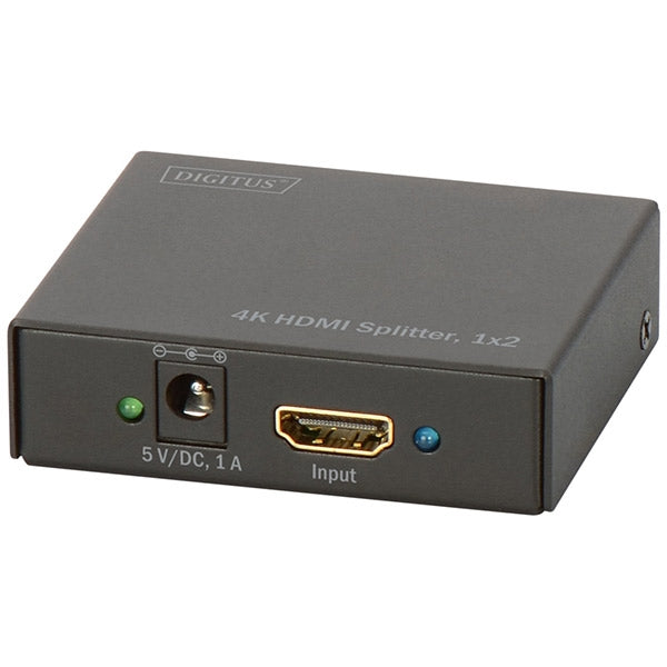 DIVISOR DIGITUS HDMI 4K 2 PUERTOS (1 ENTRADA x 2 SALIDAS)