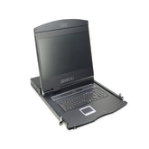 DIGITUS 19 TFT CONSOLA 1 PORT KVM DE KEYBOARD PRETO