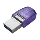 KINGSTON PEN 128GB DATATRAVELLER MICRODUO 3C 200MB/S DUAL USB-A + USB-C