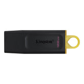 BOLIGRAFO KINGSTON 128GB USB3.2 GEN 1 DATATRAVELER EXODIA NEGRO AMARILLO