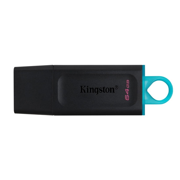 BOLIGRAFO KINGSTON 64GB USB3.2 GEN 1 VIAJERO DE DATOS EXODIA NEGRO VERDE VERDE