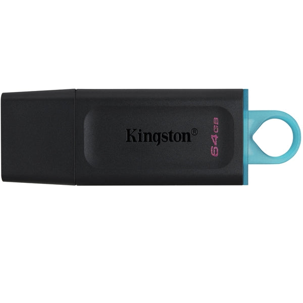 PEN KINGSTON 64GB USB3.2 GEN 1 DATATRAVELER EXODIA M NEGRO AZUL