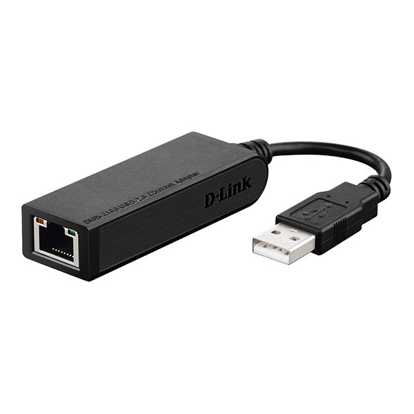 CONCENTRADOR D-LINK USB2.0 A 1x10/100Mbps ADAPTADOR ETHERNET