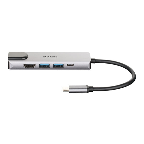 CONCENTRADOR D-LINK USB-C 5 EN 1 CON HDMI/ETHERNET