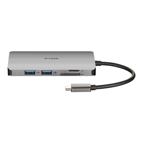 D-LINK USB-C HUB 6 EN 1 CON LECTOR D-LINK USB-C HUB 6 EN 1 CON LECTOR DE TARJETAS