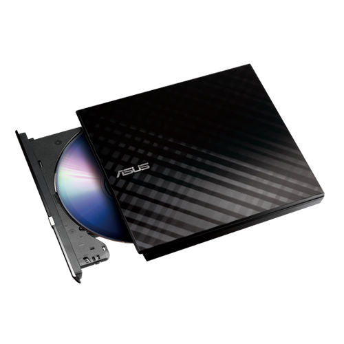 DVD+/-RW ASUS 8x Externo SlimBlack USB - SDRW-08D2S-U LITE