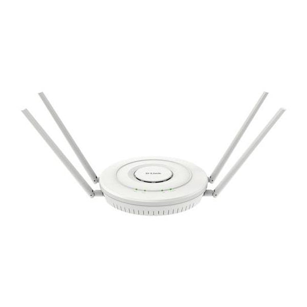 D-LINK ACCESS POINT WIFI-AC1200 INDOOR DUAL BAND UNFIED ANTENNA 4xINTE+4xEXTE POE