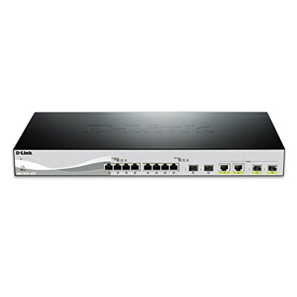 D-LINK SWITCH 12xPORT ( 8x10GIGA+ 2x10G SFP+ 2xSFP+ COMBO POR )