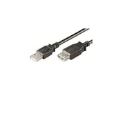 EWENT CABO EXTENSÃO USB 2.0 M/F PRETO 1MT