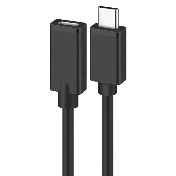 EXTENSIÓN DE CABLE USB EWENT USB-C A USB-C M/H 1.8MT