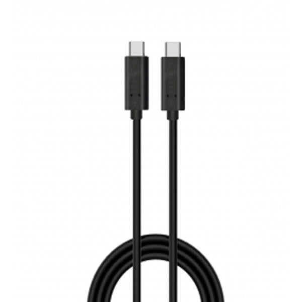 EWENT CABLE USB C CARGADOR RÁPIDO CON PD 60W 10GBPS VIDEO 4K@60HZ 1MT