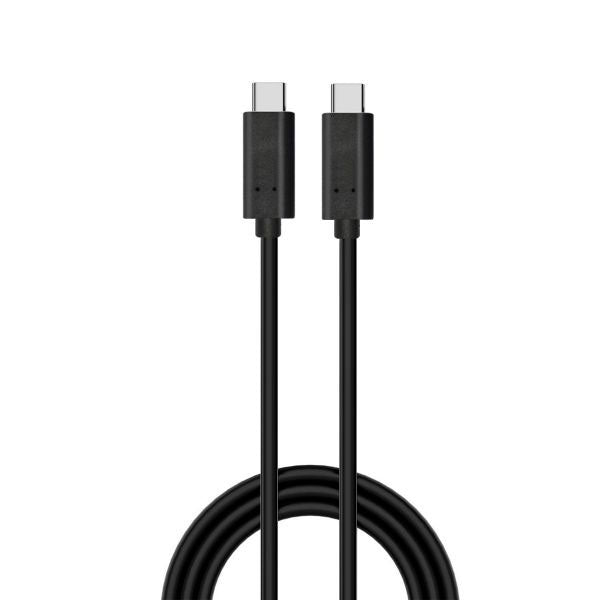 EWENT CABLE USB C CARGADOR RÁPIDO CON PD 100W 20GBPS VIDEO 4K@60HZ 1MT