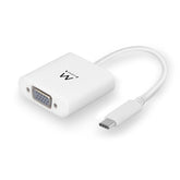 ADAPTADOR EWENT USB C A VGA 1080P