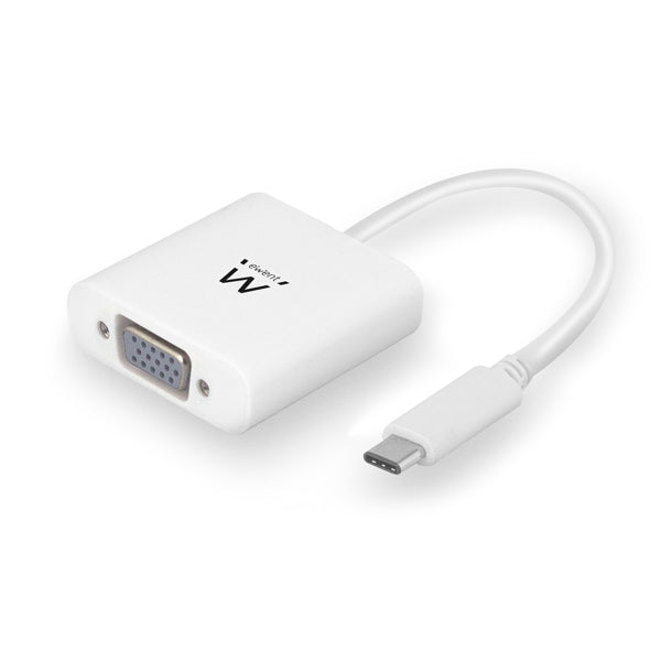 EWENT ADAPTADOR USB C PARA VGA 1080P