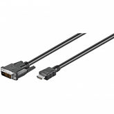 EWENT CABO HDMI ADAPTER A/M DVI-D 2MT