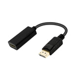 ADAPTADOR EWENT DISPLAYPORT HDMI M/H DP 1.2 4K 0.15MT