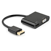 EWENT ADAPTADOR DISPLAYPORT PARA HDMI 4K E VGA FHD