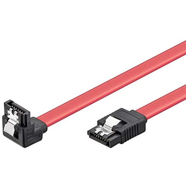 EWENT POWER CABLE SATA L-TYPE 90° WITH METAL CLIPS 0.5MT