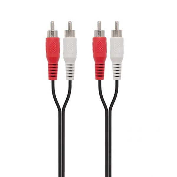 CABLE AUDIO EWENT 2XRCA- 2XRCA M/M 0.5MT