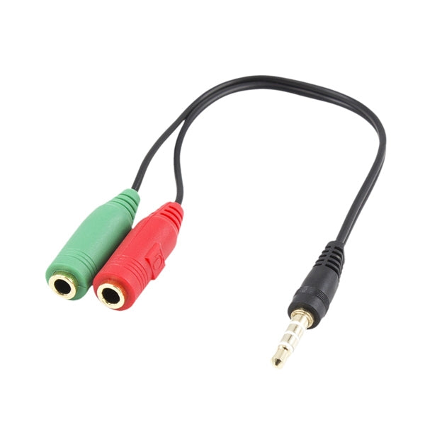 CABLE DE AUDIO EWENT 2X 3.5MM A 1X 3.5MM