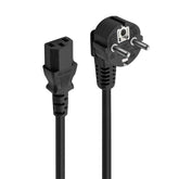 EWENT CABLE POWER C13 COUPLER 90 DEGREES 1.8MT BLACK