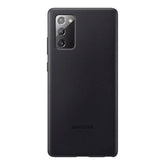 FUNDA SAMSUNG NOTE 20 CUERO NEGRO