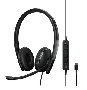 Auscultadores Headset EPOS SENNHEISER ADAPT 160T ANC USB-C Black