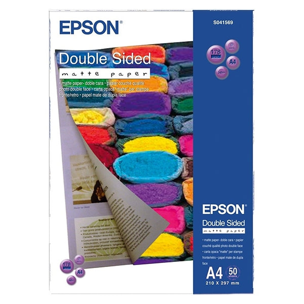 PAPEL MATE A DOS CARAS EPSON A4 50 FLS