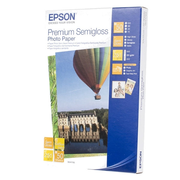 EPSON PAPER PREMIUM SEMIGLOSS 10X15