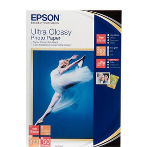 PAPEL EPSON ULTRA BRILLANTE FOTO 10x15 50FLS