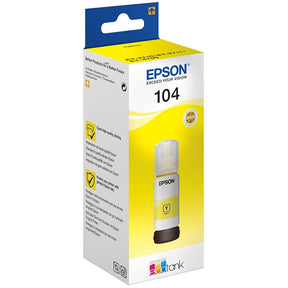 TINTA AMARILLA EPSON 104 ECOTANK ET-2710/11