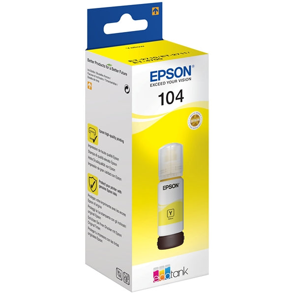 EPSON YELLOW INK 104 ECOTANK ET-2710/11