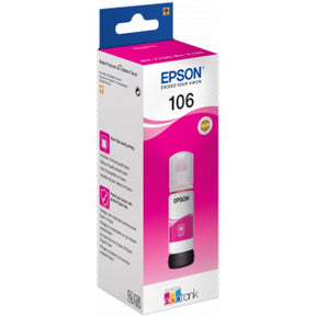 EPSON MAGENTA 106 INK CARTRIDGE ECOTANK PHOTO ET-7700/50