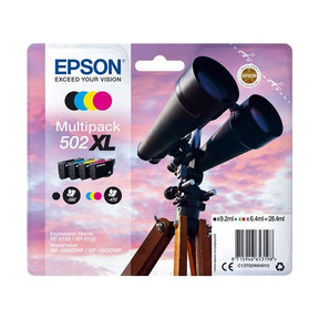 EPSON INK PACK 4 COLORS 502XL XP5100 XP5105 WF-2860DWF WF-2865DWF