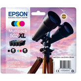 EPSON INK PACK 4 COLORS 502XL XP5100/105 WF-2860DWF/865DWF WITH ALARM