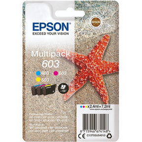 EPSON INK PACK 3 COLORS 603 XP-28xx/3100/21xx/3105/41xx