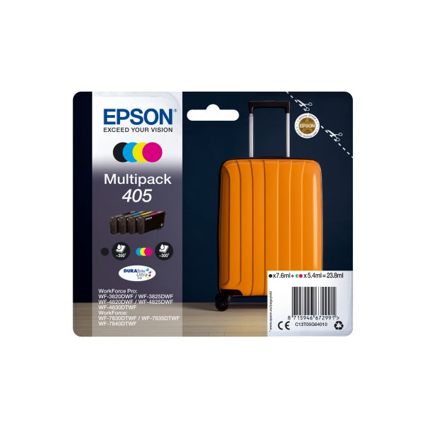 EPSON INK PACK 4 COLORS 405 WF-38xx/48xx